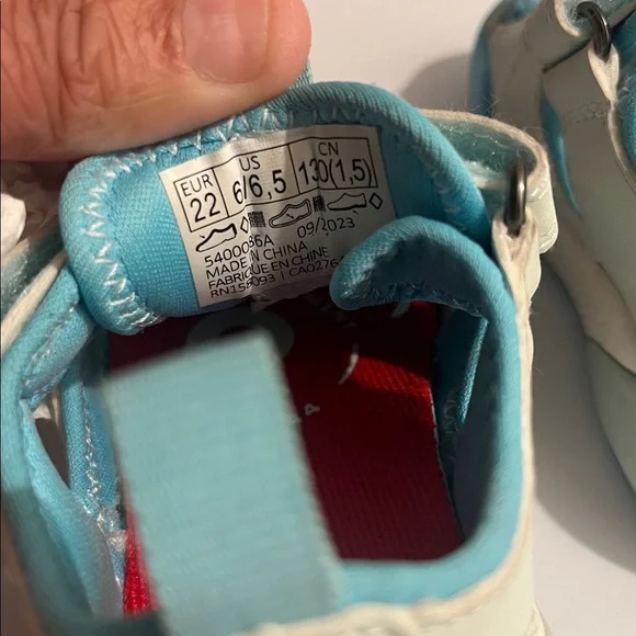 Kids Blue REIMA Sandals - Picture 5 of 8